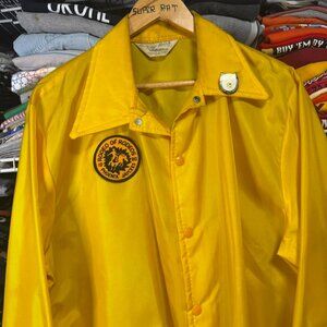 1980 phoenix jaycees rodeo of rodeos 50th anniversary nylon jacket L